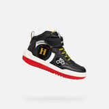 GEOX BUZZERLIGHT garçon - noir/rouge - taille 33