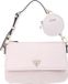 GUESS Eco Gemma Sac porté épaule Fermeture éclair Powder Pink