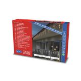 Konstsmide Led-ijspegellichtgordijn, 16 kegels, 24 warmwitte diodes, 24 V buitentranfo, witte kabel - 2746-102