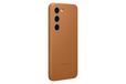 Samsung Leather Cover - Galaxy S23 - Camel