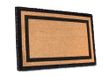 Villeroy & Boch 1856 Kokosdeurmat voor binnen en beschermd buiten, antislip vuilvangmat, natuur, kokosmat, outdoor frame, weerbestendig, voor hal, terras, entree, 50 x 80 cm