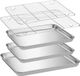 Plaques de cuisson - Argent - Acier inoxydable