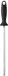 ZWILLING Aanzetstaal/wetstaaf, verchroomd, lemmetlengte 26 cm, ergonomische kunststof handgreep met ophangoog, zwart [Made in Germany]