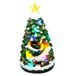 Well Home Kerstboomdecoratie met LED-verlichting en beweging, 21 x 22,5 x 38,8 cm