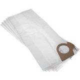 VHBW Bosch vhbw 10x Sacs compatible avec GAS 35 M AFC Professional, PAS 1000, PAS 1000 F, PAS 900 - microfibres non tissées, 55,55cm x 21.85cm, blanc