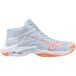 Mizuno Wave Lightning Elite Mid Indoor Sportschoenen Dames Blauw EU 37