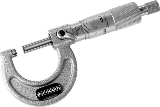 Facom buitenfrictiemeter, 1/100 mm nauwkeurig - 806.F