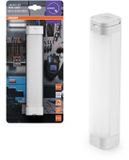 OSRAM LINEAR LED TASKLIGHT mobiele lamp, 6,9W, 650lm, 200mm, daglichtwit bij 6500K, dimbaar met aanraakschakelaar, werkt op batterijen, USB-oplaadkabel, lange levensduur, voor binnen- en buitengebruik