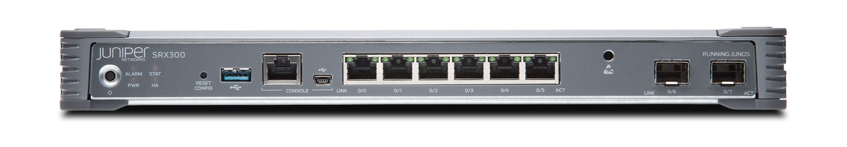Juniper SRX300 Firewall - 6x RJ-45 Ports - 50 Users