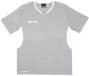 Spalding Shooting Shirt Heren - Grijs Gemeleerd / Wit - Maat S