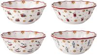 Villeroy & Boch Toy's Delight Kommenset 4 Stuks Porselein Meerkleurig
