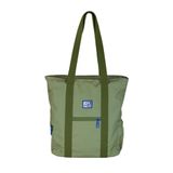 Oxford B-Trendy schoudertas of schoudertas, 38 cm, gevoerde laptoptas, gerecycled PET-polyester, safarigroen, Groen, Eén maat, Minimaal