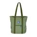Oxford B-Trendy schoudertas of schoudertas, 38 cm, gevoerde laptoptas, gerecycled PET-polyester, safarigroen, Groen, Eén maat, Minimaal