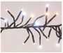 Koopman International Kerstverlichting LED cluster 1152 lampjes met controller 8,4m, wit/warm wit