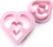 Ibili Koekvormpje Roze 2 stuks