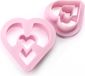 Ibili Koekvormpje Roze 2 stuks