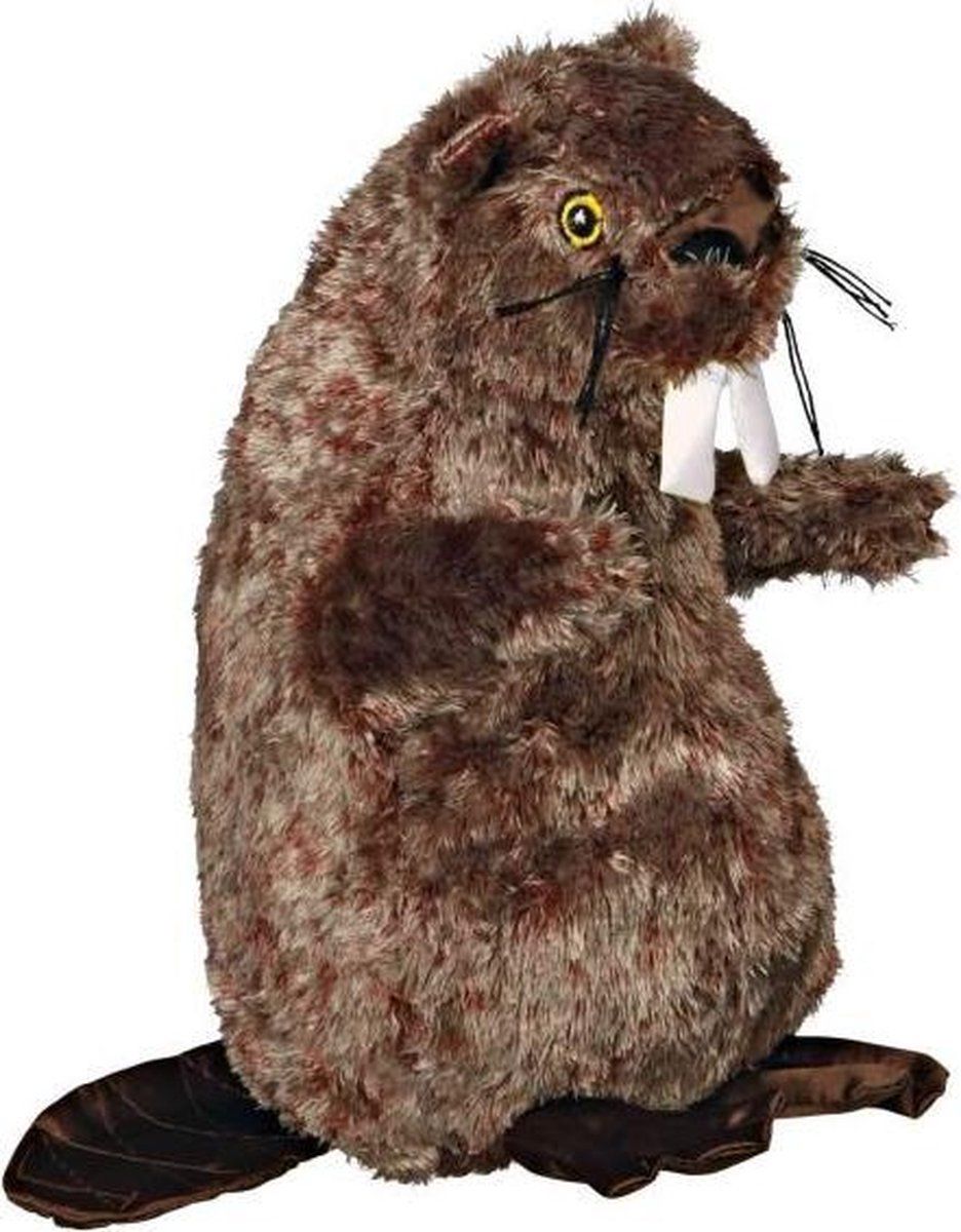 TRIXIE pluche bever met dierengeluid 27 cm