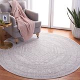 Safavieh Bohemian Indoor Hand Tufted Abstract Collection, ABT340, in Ivory / Charcoal, 60 X 91 cm