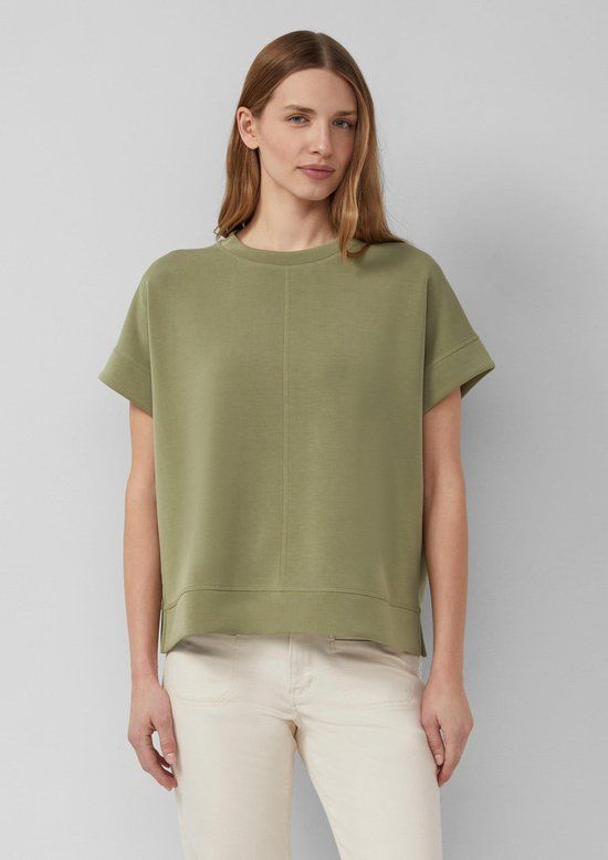 s.Oliver Sweatshirt olijfgroen