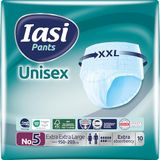 IASI 10 wegwerp-onderbroeken, extra absorberend, maat XXL, 10 stuks