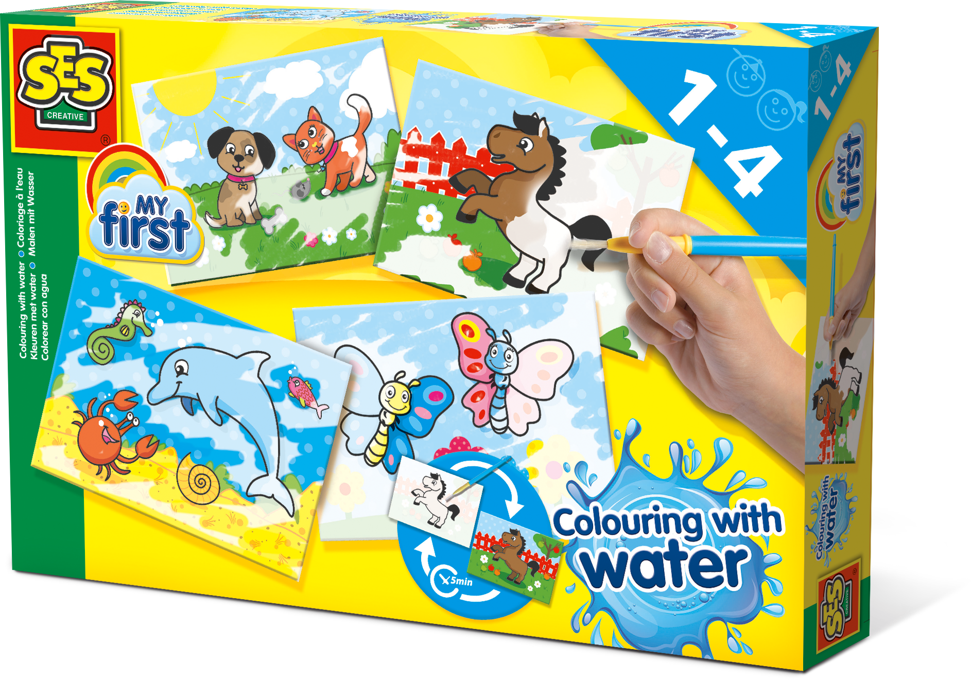 ses My First Kleuren met water - 14421 - 3-4 jaar - multi