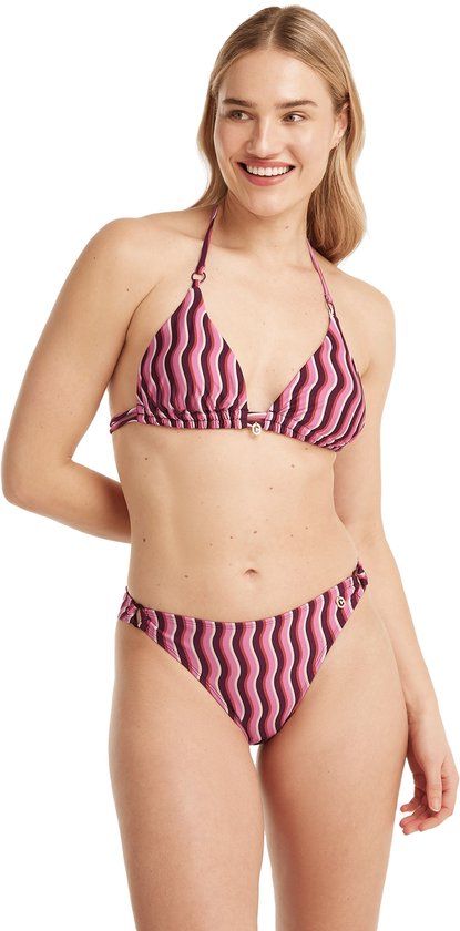 Ten Cate Beach Ten Cate Triangle Bikini Top Removable Padding Groovy Wave Dames Maat 42