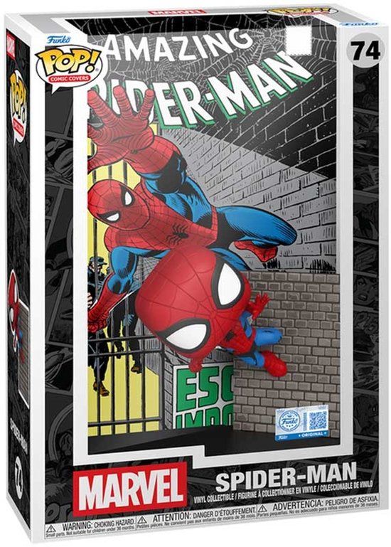 Funko Pop Comic Covers: Marvel - Spider-Man #74