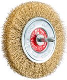 SIT Tecnospazzole 0219 Borstel voor boormachine met gegolfd staal, Ot, Ø=100 mm