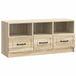 vidaXL meuble TV avec tiroir Sonoma Chêne 102 x 34,5 x 47 cm Bois traité