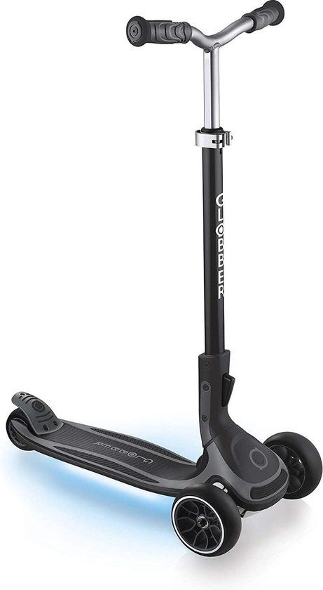 Globber Ultimum Kinderstep - Grijs/Zwart - 6-100 jaar