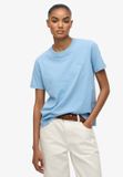 Superdry ESSENTIAL LOGO EMB TEE Dames T-shirt blauw