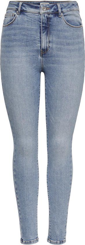 ONLY ONLMILA HW SK ANK DNM BJ13502-1 NOOS Women's Jeans - Size W27 X L30 - Light Blue Denim