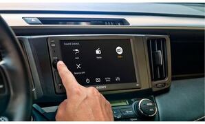 Sony XAV-1500 autoradio met WebLink 2.0 voor navigatie, Met DAB+-tuner en antenne