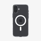 Spigen Crystal Hybrid Hoesje pour Apple iPhone 16 Plus - Blanc Transparent