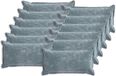 vidaXL Taie d'oreiller Bleu clair 40 x 80 cm Tissu chenille