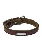 FOSSIL JA7315998 Heren Armband - Bruin Leer