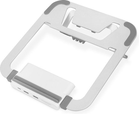 Digitus DA-90408 USB-C Laptop Dock - Aluminium