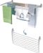 Foxydry Fold 100 DOWN - Sèche-linge mural - Aluminium - Gris
