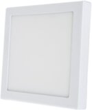 HOFFTECH Led Plafondlamp Plafonniere Wit - Vierkant 22 x 22 cm - 18W / 1200 Lumen