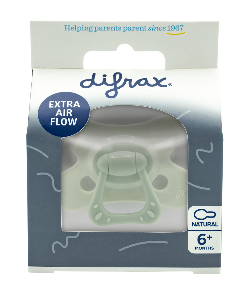 Difrax Fopspeen Natural 6+ M Green Jade