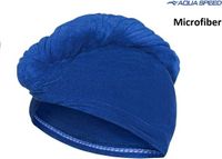 Aqua Speed Haarhanddoek Microvezel Sneldrogend Blauw