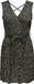 ONLY Onlsafari Life S/L Dress JRS Jurk Dames Mouwloos Zebraprint Kort Polyester Kalamata S