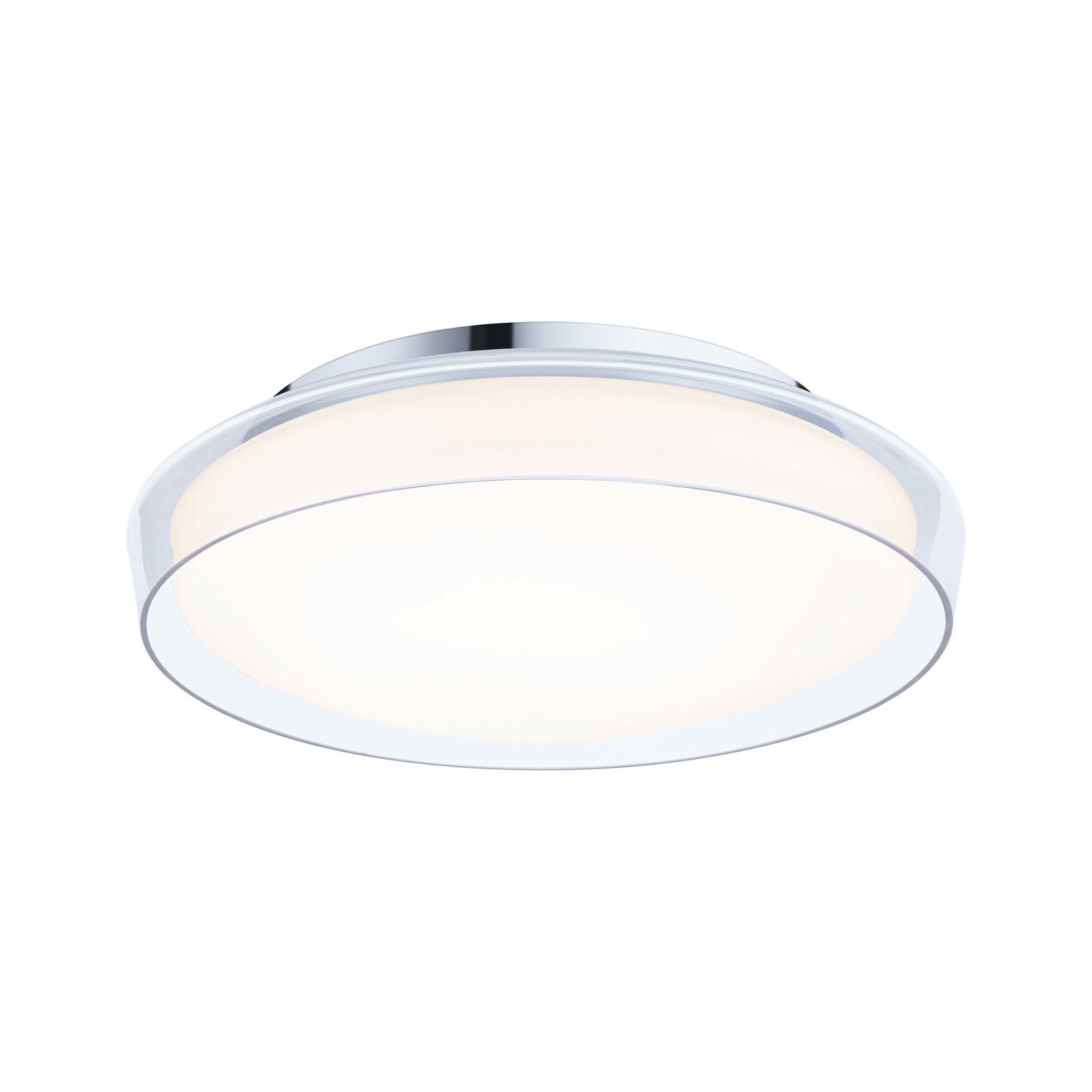 Paulmann Selection Bathroom LED-plafondlamp Luena IP44 3000K 860lm 230V 16,5W Glas/Chroom