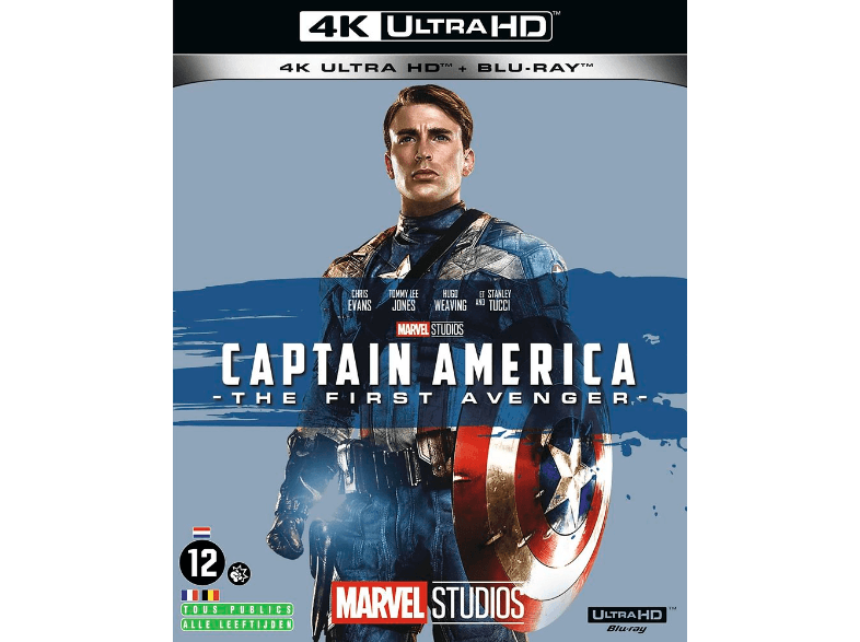 Marvel Studios Captain America The First Avenger 4 K Blu ray blu-ray (4K)