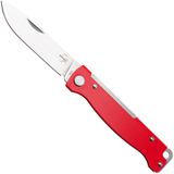 Böker Plus Atlas 01BP0013, Satin 12C27, Red Stainless Steel zakmes