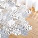 10 JULIANA Antislip vloerstickers met beschermlaag - 10 zeshoekige stickers - 20x18cm - Multi color