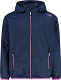 CMP Regenjas voor meisjes - Donkerblauw/Roze - Maat 128