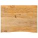vidaXL Tafelblad met natuurlijke rand 90x60x2,5 cm massief mangohout
