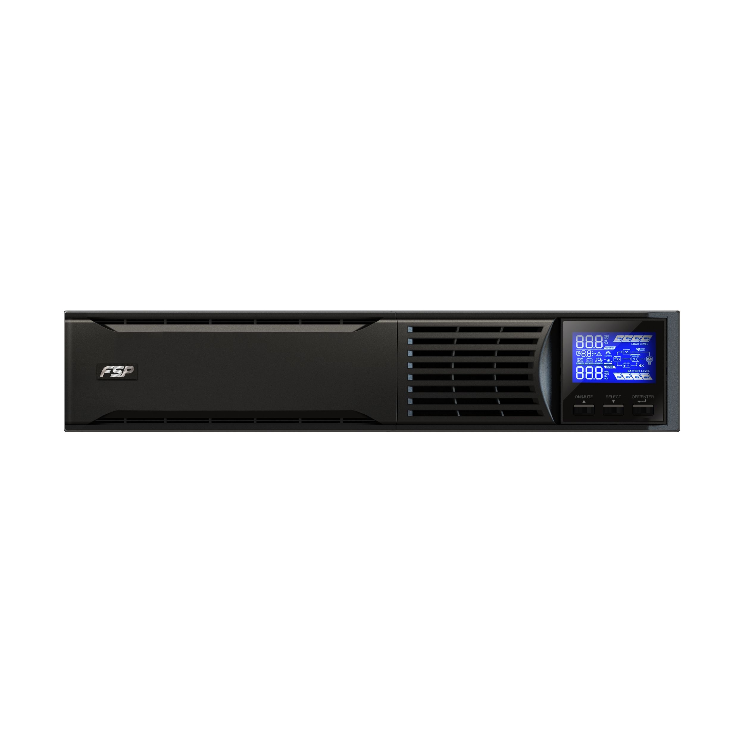 FSP/Fortron Champ Rack 2K UPS Zwart