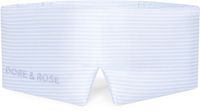 Dore & Rose Slaapmasker - Zijden Oogmasker - Verduisterend - Blauw Gestreept